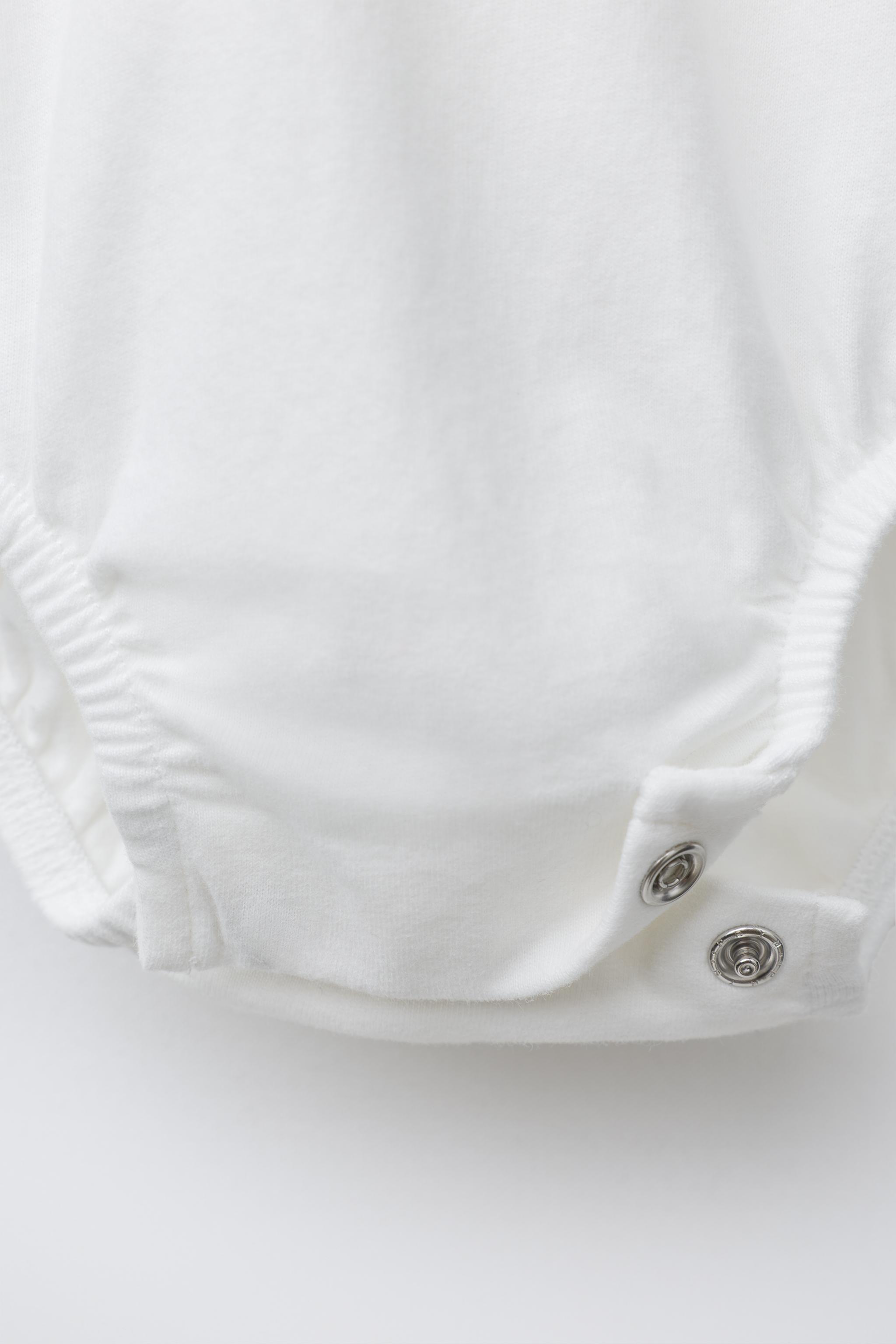 FLORAL EMBROIDERED COLLAR BODYSUIT